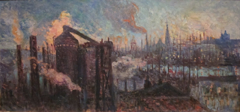 Büyük Endüstri Şehri - Maximilien Luce