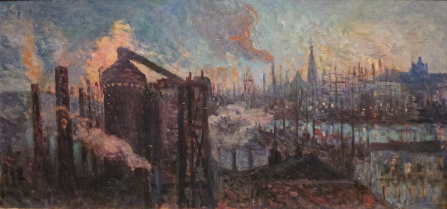 Büyük Endüstri Şehri - Maximilien Luce