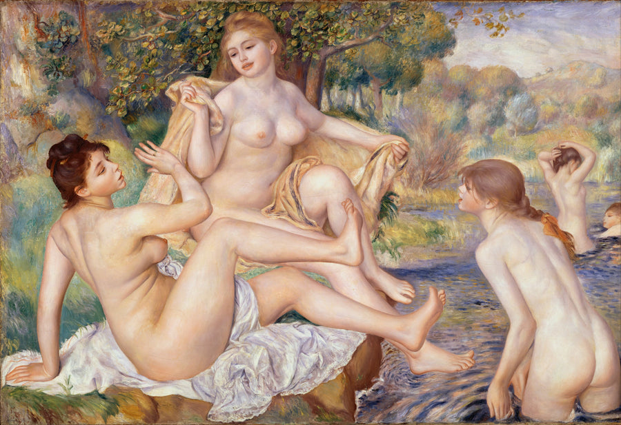 Büyük Yüzücüler - Pierre-Auguste Renoir