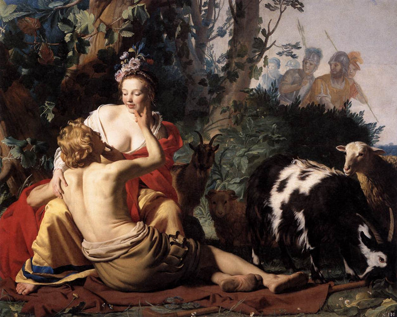 Granida ve Daifilo - Gerrit van Honthorst