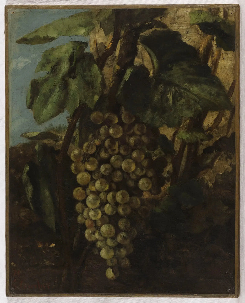 Üzüm Salkımı - Gustave Courbet