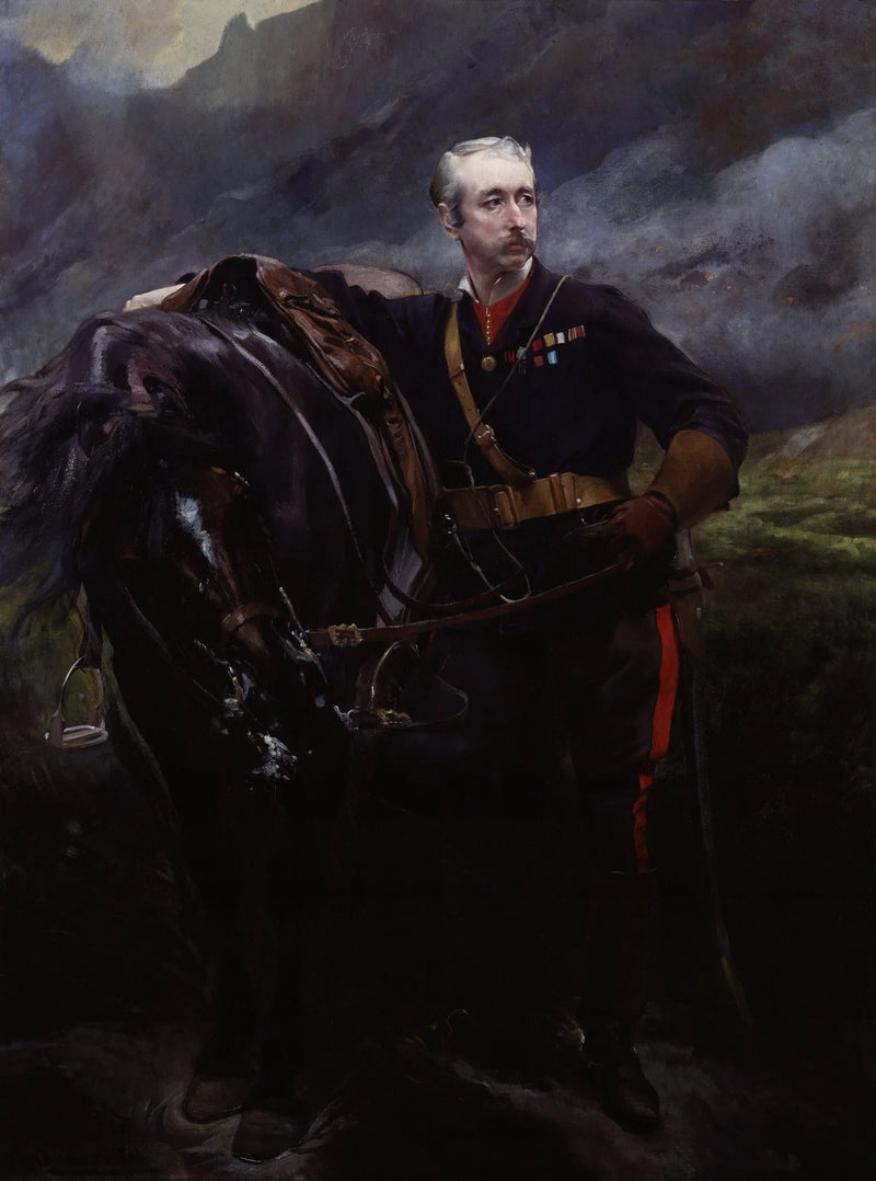 Grenat Joseph Wolseley, 1er vicomte Wolseley - Albert Besnard