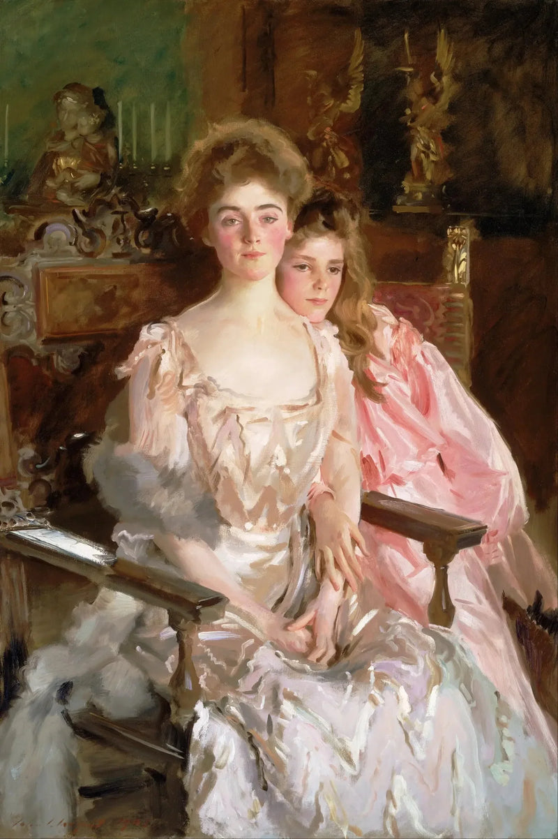 Gretchen Osgood Warren ve kızı Rachel - John Singer Sargent