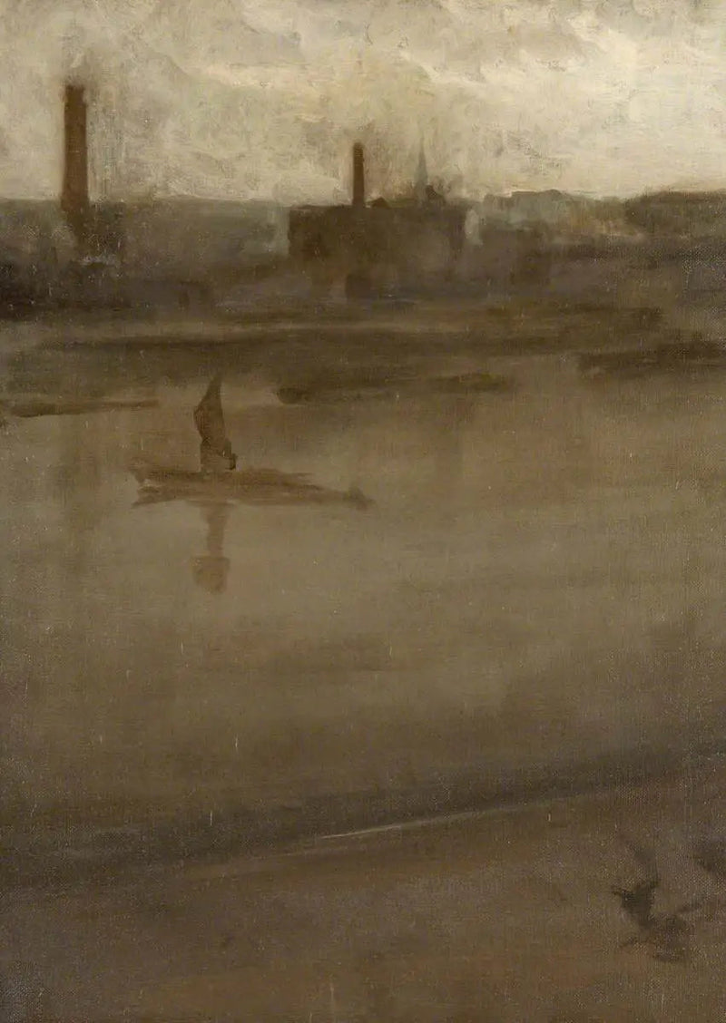Gri ve gümüş: Thames - James Abbott McNeill Whistler