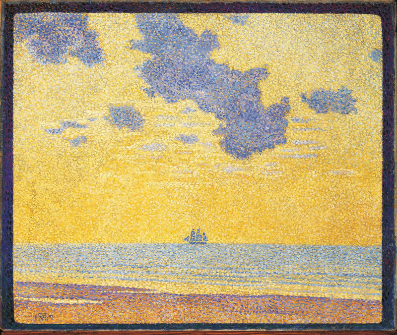 Gros nuages - Theo van Rysselberghe