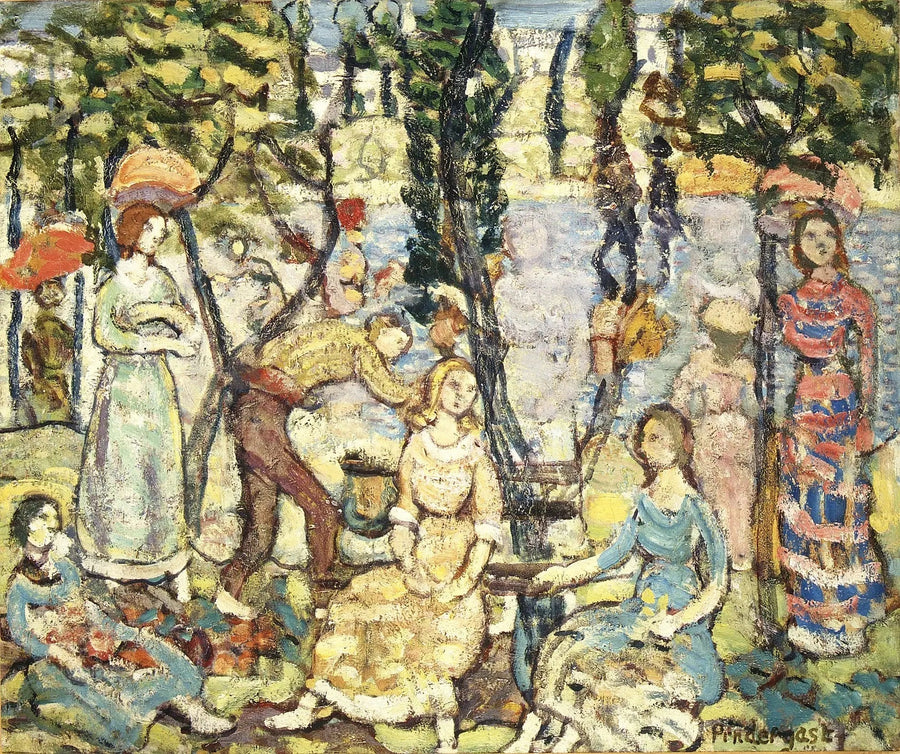 Figürler Grubu - Maurice Prendergast