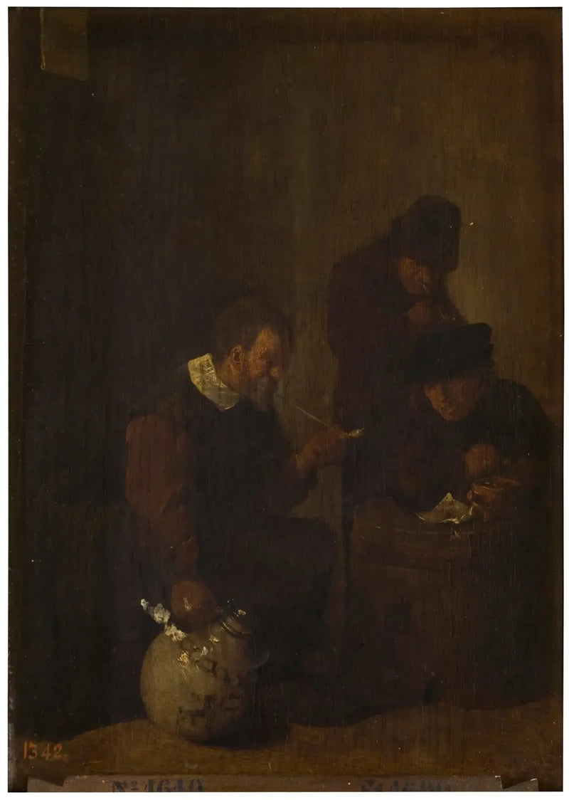 Sigara İçicisi Grubu - David Teniers genç