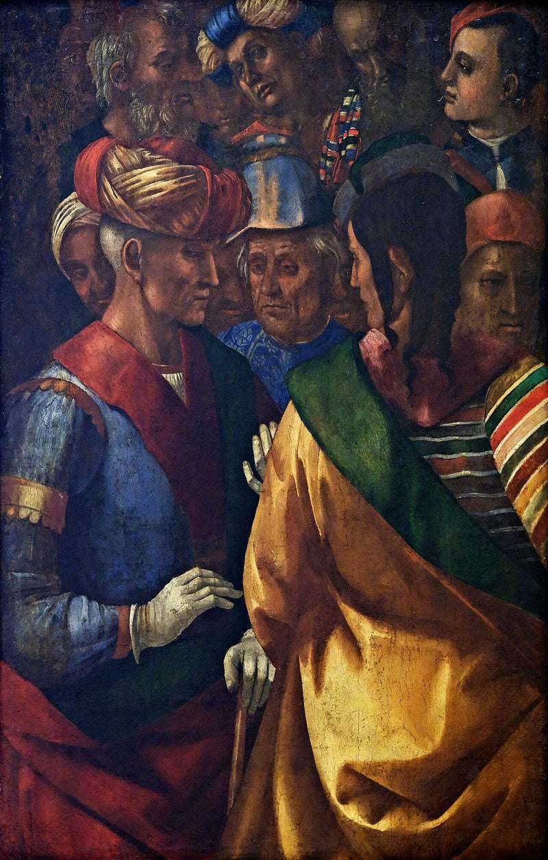 On Beş Figürlü Grup - Luca Signorelli