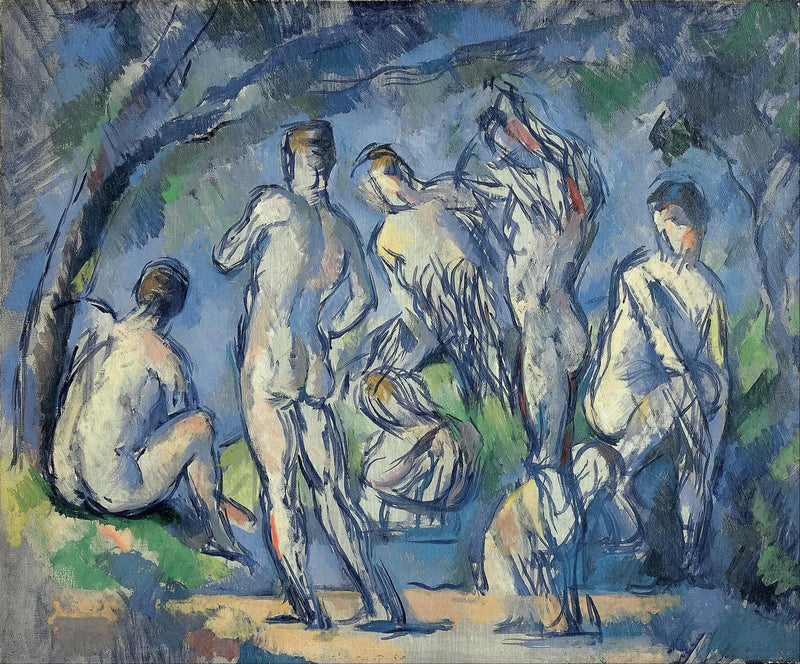Yedi Yüzen Grubu - Paul Cézanne