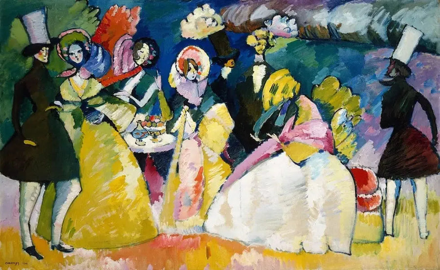 Crinoline Grubu - Vassily Kandinsky