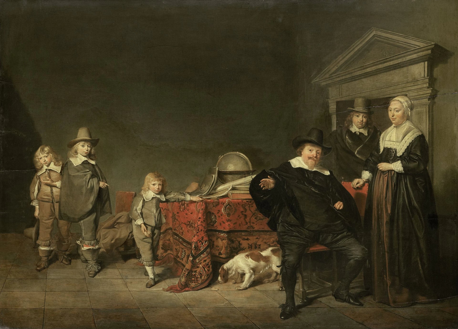 Groupe familial - Pieter Codde
