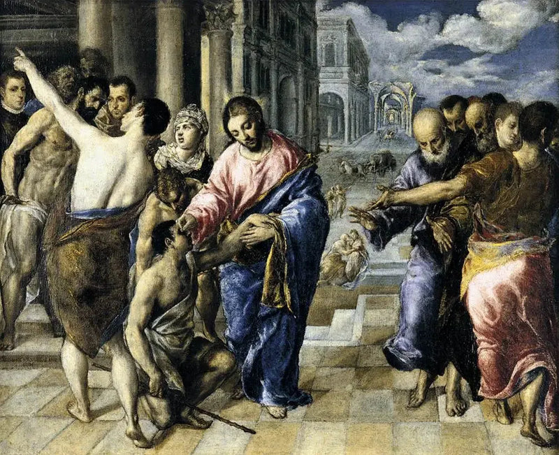 Doğuştan Körün İyileşmesi - El Greco