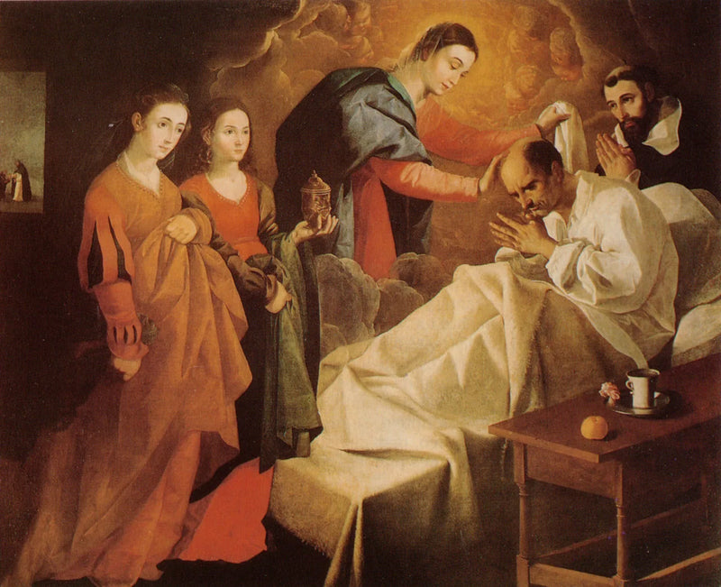 Kutsal Réginald d'Orléans'ın Mucizevi Şifası - Francisco de Zurbarán