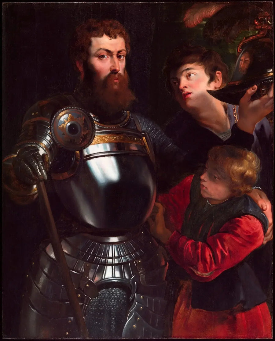İki Sayfalı Savaşçı - Peter Paul Rubens