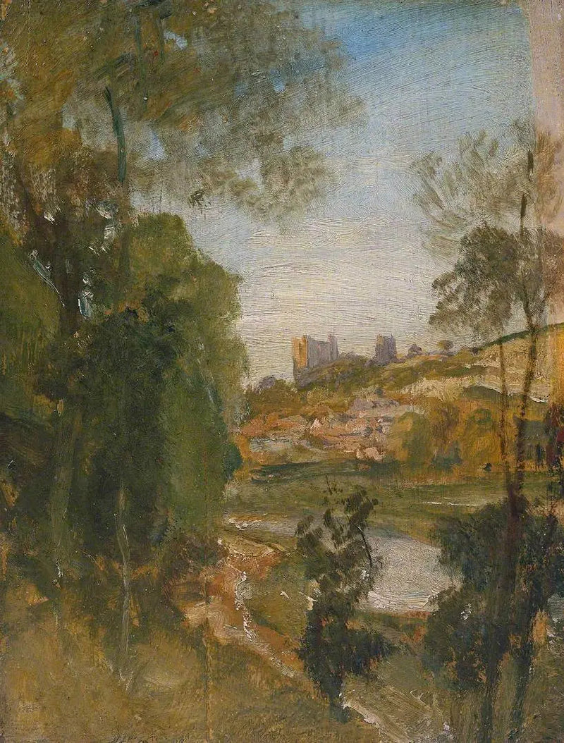 Wey Nehri Kıyılarından Guildford - J. M. W. Turner