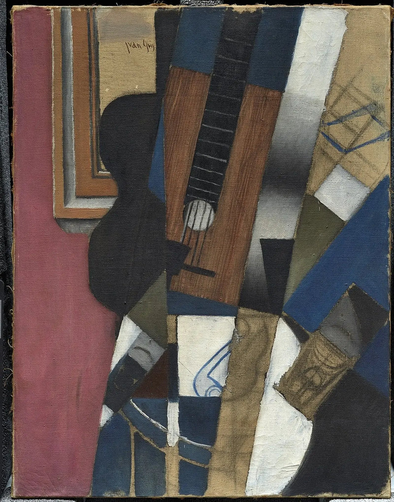 Gitar ve borular - Juan Gris