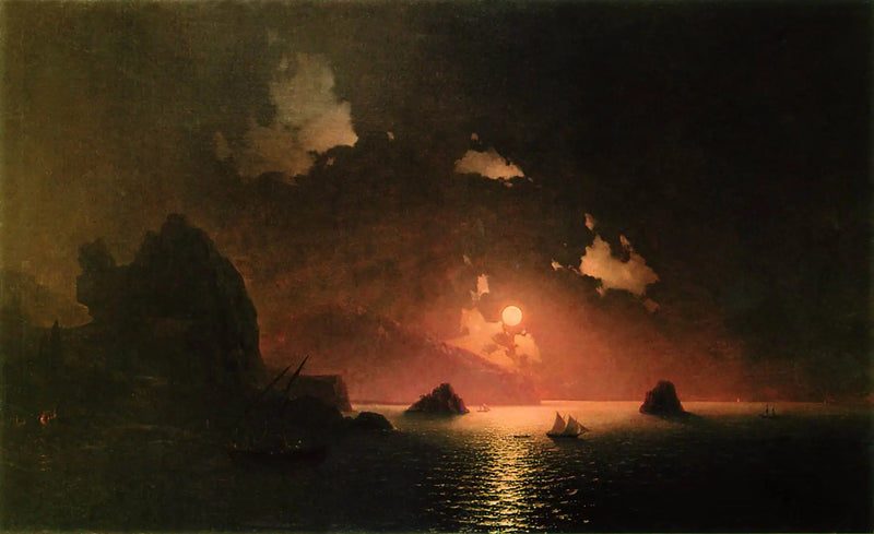 Gurzuf Gece - Ivan Aïvazovski