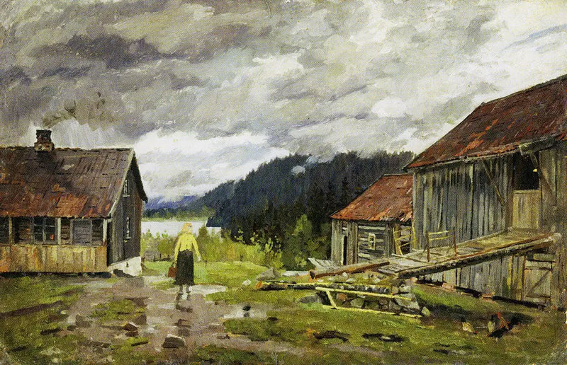 Maridalen'de Hakloa - Edvard Munch