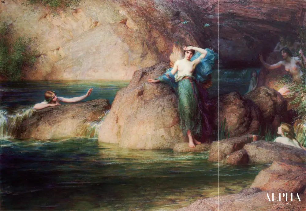 Halcyone - Herbert Draper - Reproductions de tableaux et peintures haut de gamme