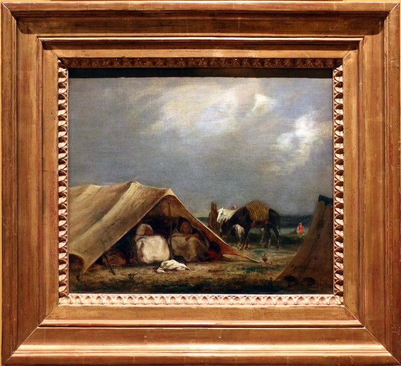 Katır Yükleyicileri Durağı - Eugène Delacroix