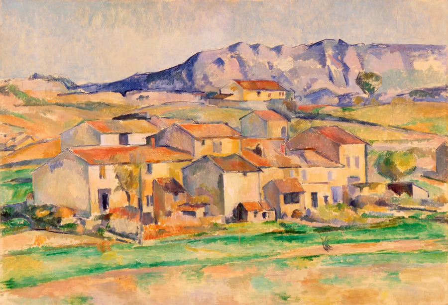 Gardanne yakınlarında Payennet Köyü - Paul Cézanne