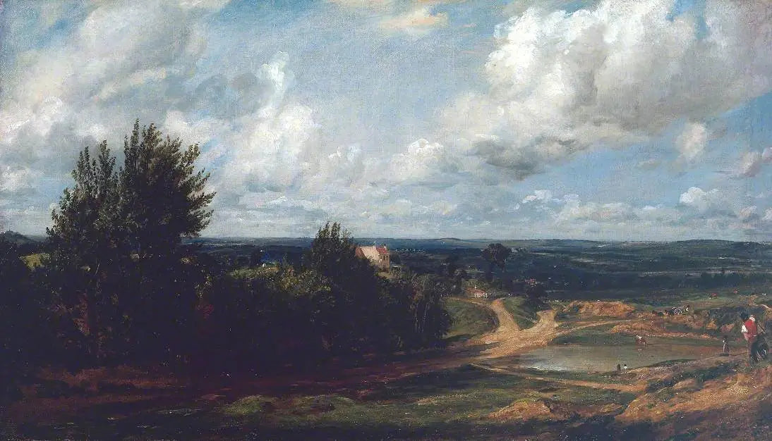Hampstead Heath avec la maison appelée « The Salt Box » - John Constable - Alpha Reproduction