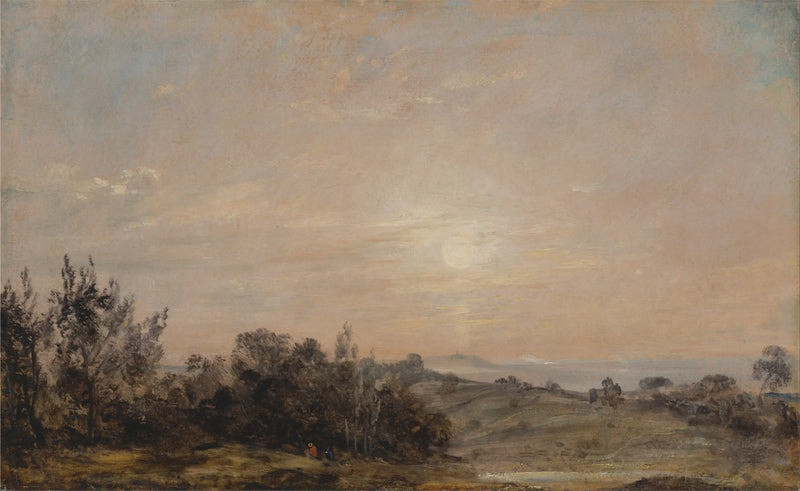 Hampstead Heath'ten Harrow yönüne - John Constable