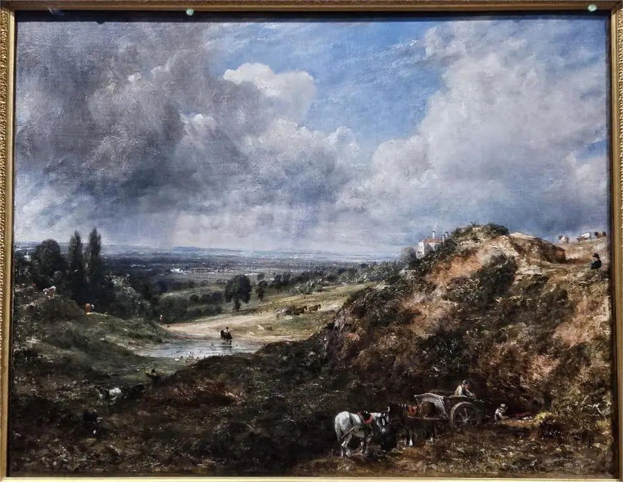 Hampstead Heath, Branch Hill göleti - John Constable