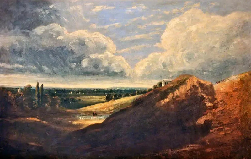 Hampstead Heath, Branch Hill göleti - John Constable