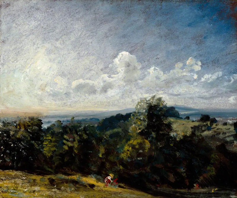 Hampstead Heath, batıya doğru Harrow yönüne bakış - John Constable