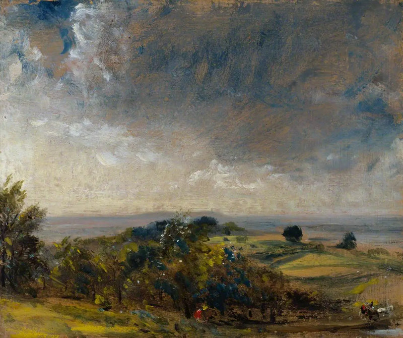 Hampstead Heath, batıya doğru Harrow yönüne bakış - John Constable