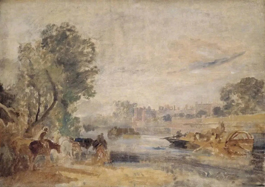 Thames'ten Hampton Court - J. M. W. Turner