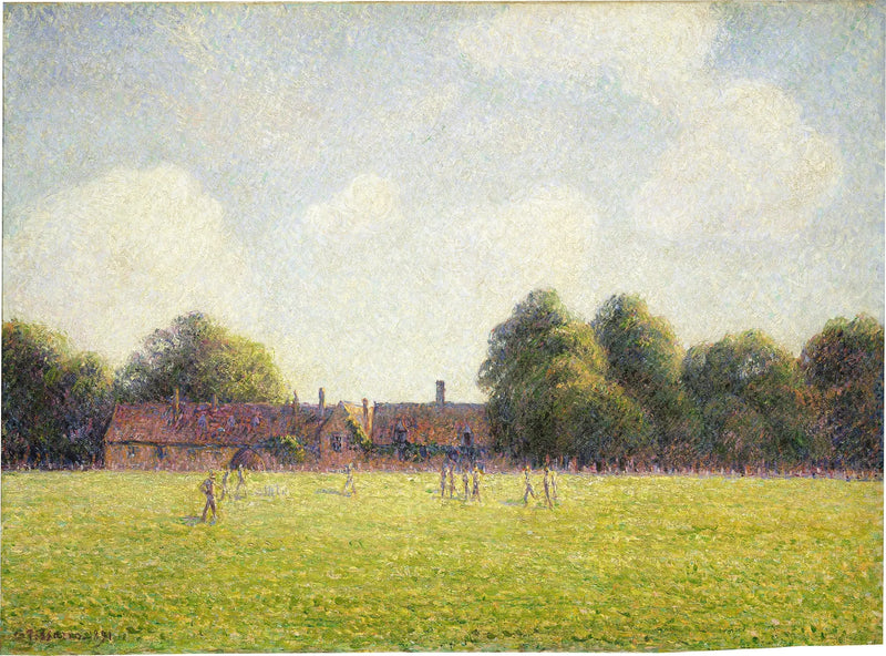 Hampton Court Yeşili - Camille Pissarro