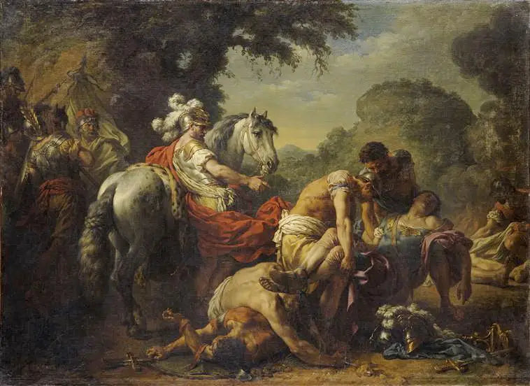 Hannibal Marcellus'un bedenini buldu - Louis Jean François Lagrenée