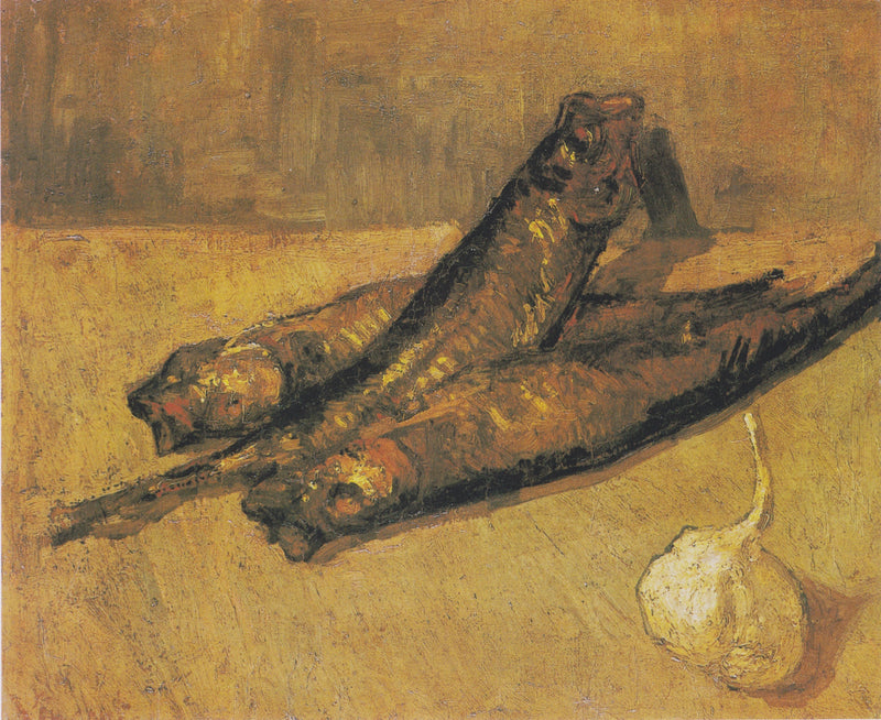 Sarımsak-soğan ile döngüdeki natürmort - Vincent van Gogh
