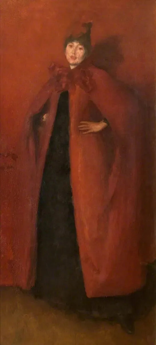 Kırmızıda Harmoni: Lamba Işığı - James Abbott McNeill Whistler