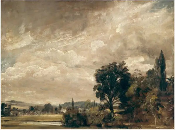 Fisher Başrahibi'nin Evi'nden Harnham Ridge, Salisbury - John Constable