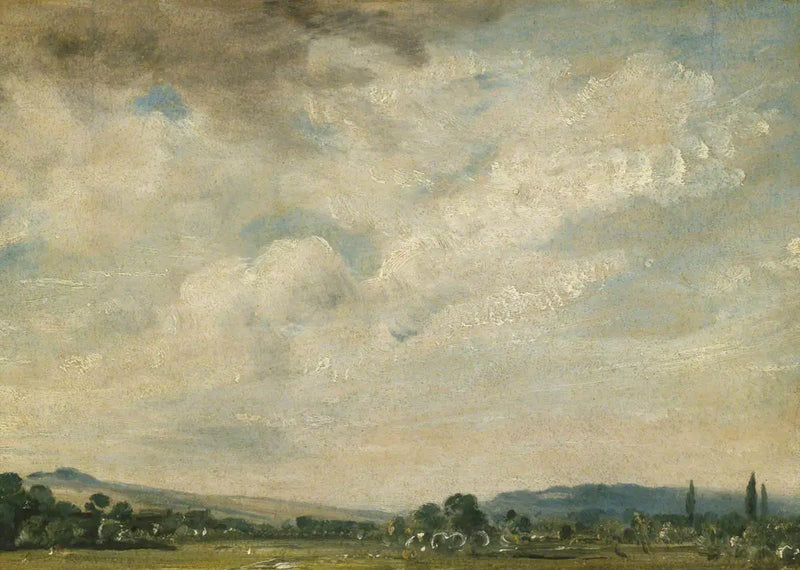 Harnham Ridge, Salisbury yakınlarında - John Constable