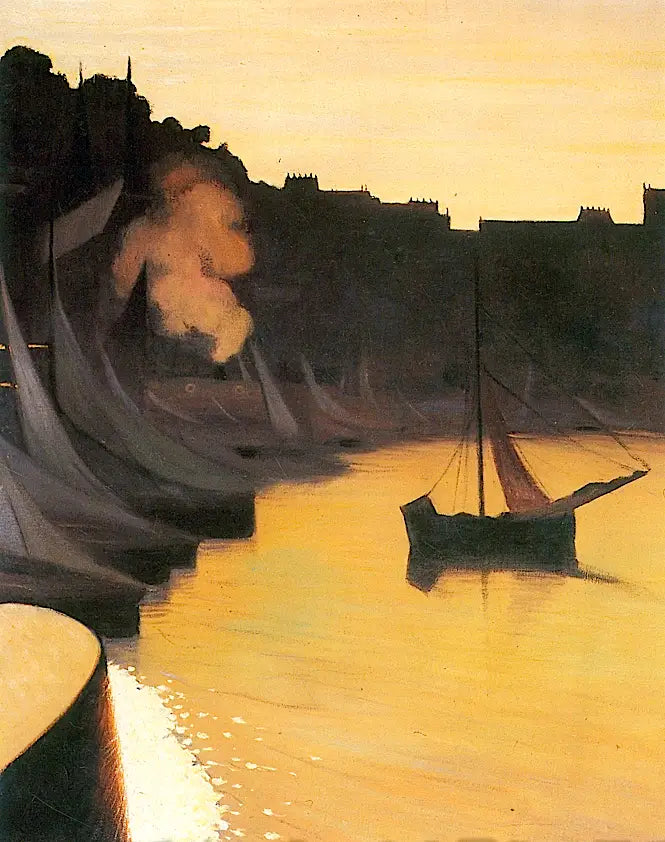 Honfleur Limanı - Félix Vallotton