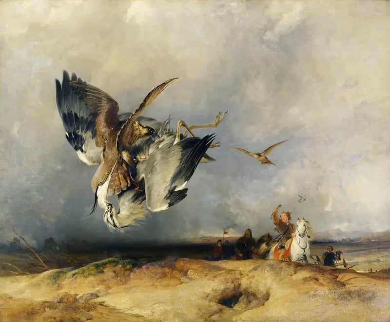 Eski zamanlardaki Hawking - Edwin Henry Landseer
