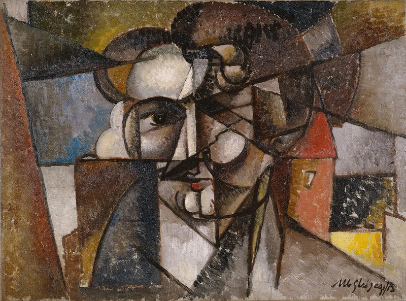 Manzara İçinde Baş - Albert Gleizes