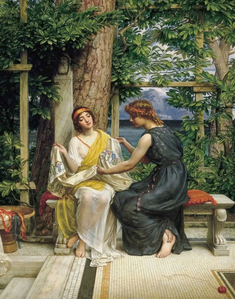 Hélène ve Hermia - Edward Poynter