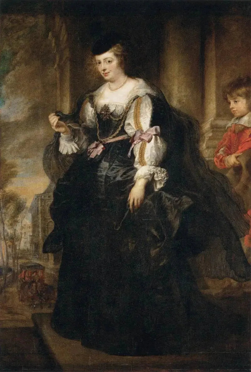 Hélène Fourment arabasıyla - Peter Paul Rubens