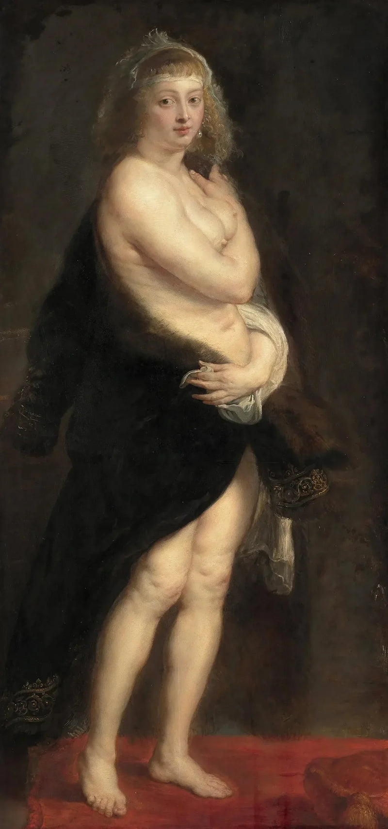 Hélène Fourment banyo çıkarken - Peter Paul Rubens