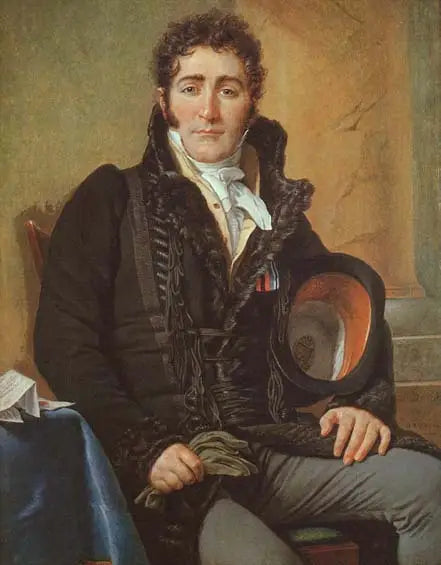 Henri Amédée Mercure de Turenne d'Aynac (1776-1852) - Jacques-Louis David image 1 reproduction artisanale de tableau