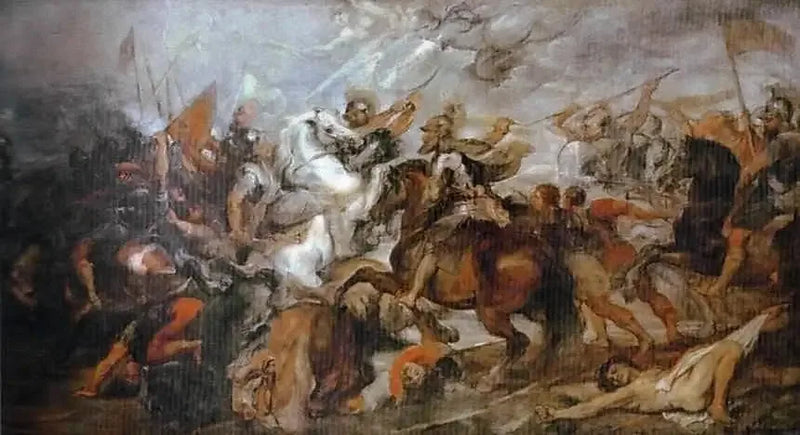 Henri IV İvry Savaşı'nda, 14 Mart 1590 - Peter Paul Rubens