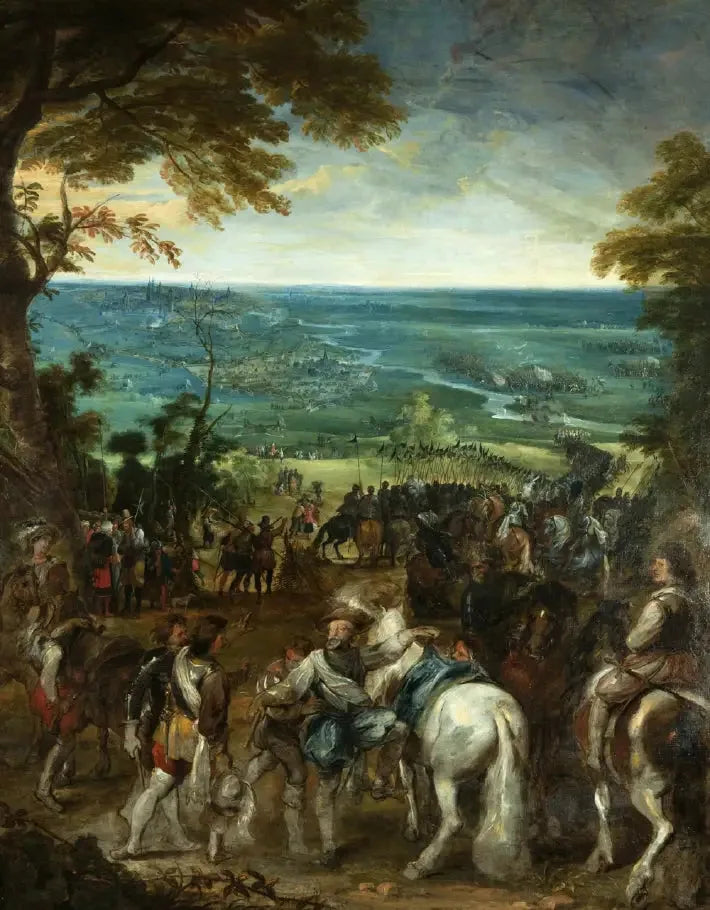 Henri IV Amiens Kuşatmasında - Peter Paul Rubens
