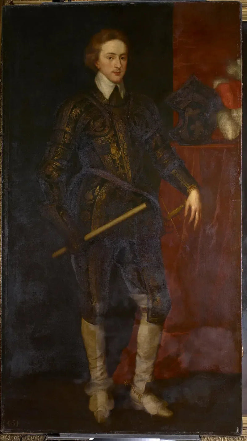 Henri, Galler Prensi, Jacques I ve VI'nin oğlu (1594-1612) - Antoine van Dyck