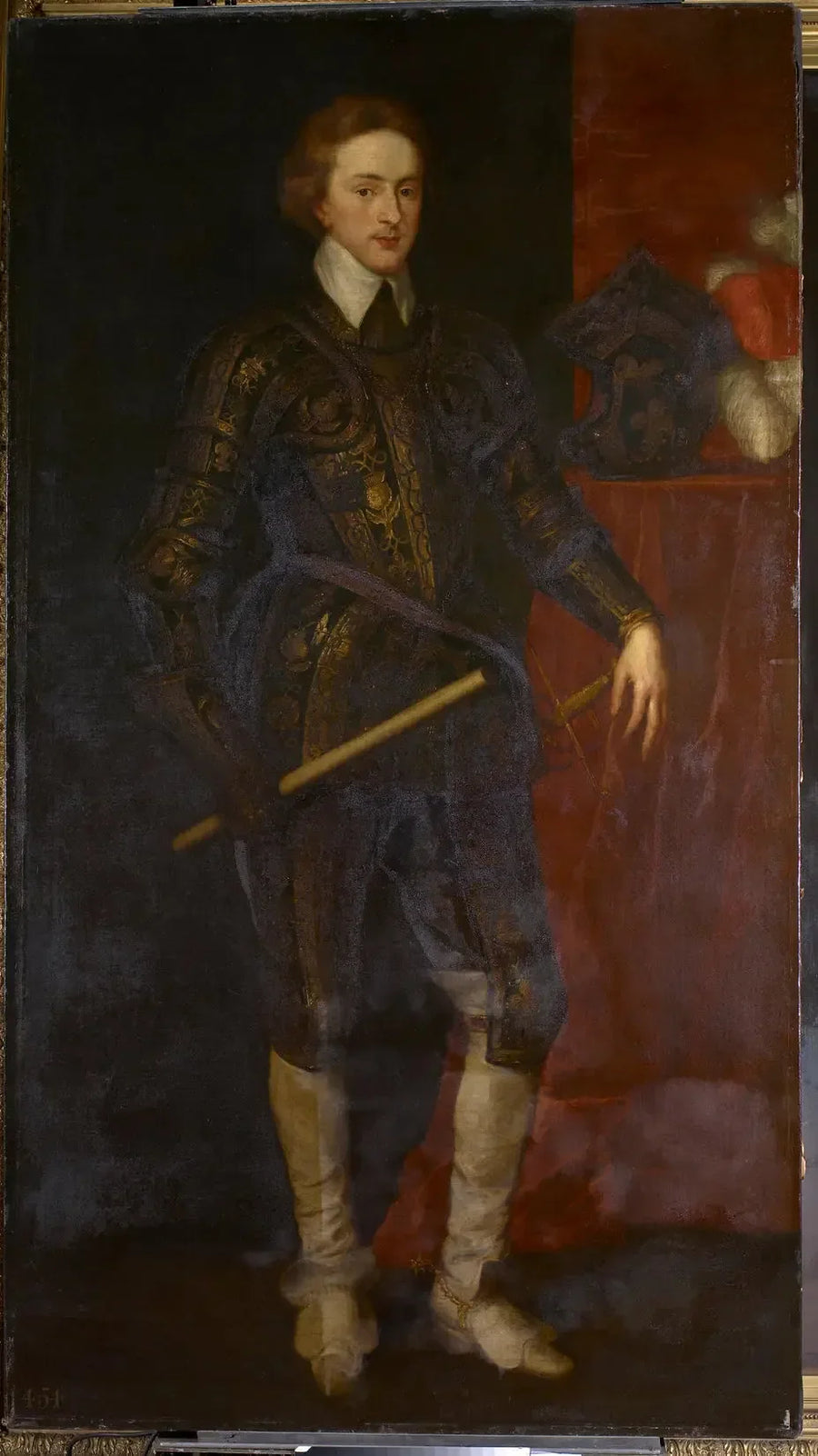 Henri, Galler Prensi, Jacques I ve VI'nin oğlu (1594-1612) - Antoine van Dyck