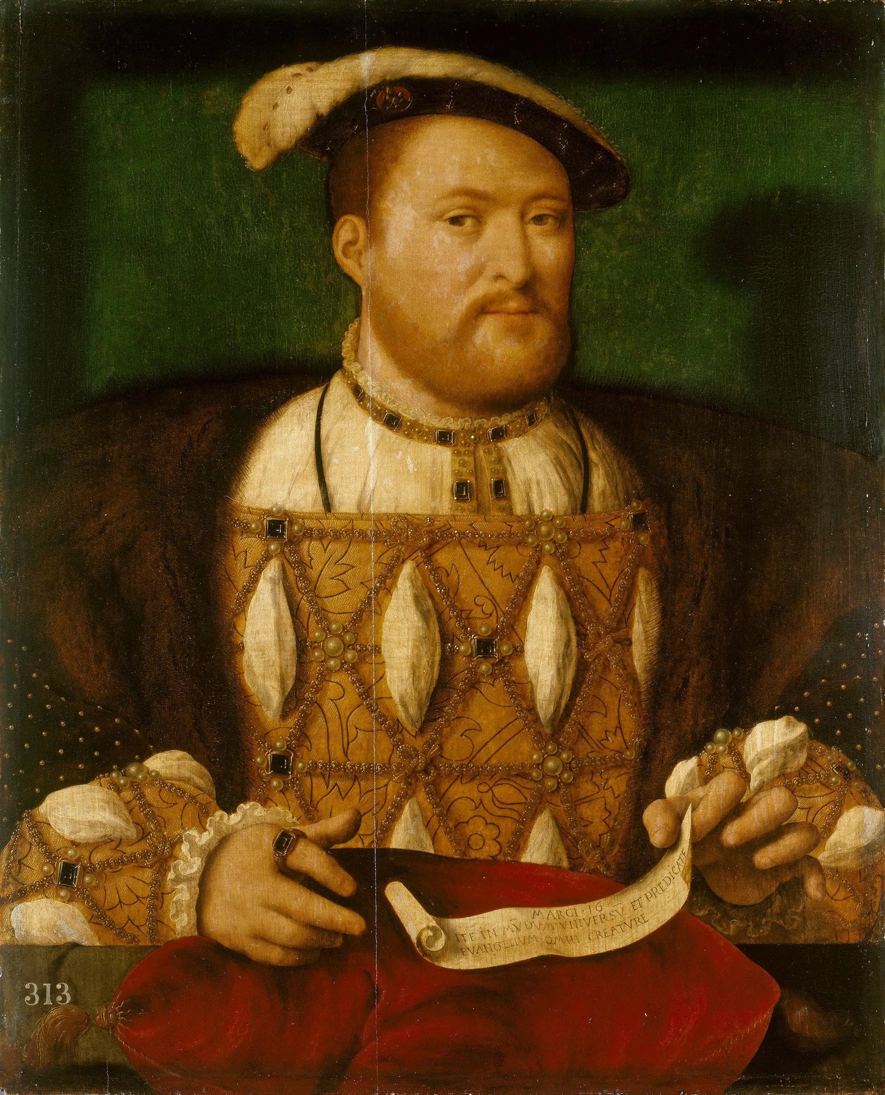 Henri VIII (1491-1547) - Joos van Cleve image 1 tableau peint à l’huile sur toile